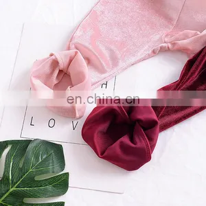 Baby Girls Kids Boho Floral Bell Bottom Velvet Ruffle Leggings Flare Pants 2 Colors Sz80-90 thumbnail-5