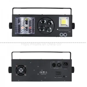 DJ Party Disco Lights With Remote, 4 in 1 Multi-Effects Pattern Projector Lamp Compatible thumbnail-4