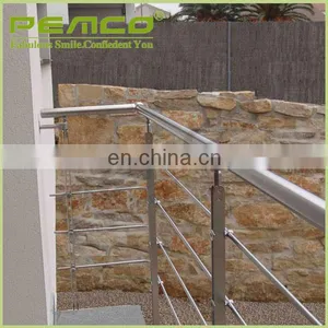 Customized Free Design Outdoor 304 306 Stainless Steel Balcony Balustrade thumbnail-3