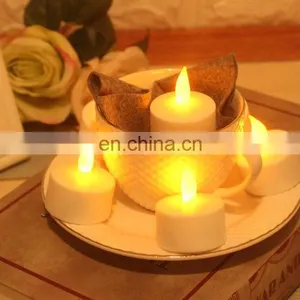 Flameless Flicker 12packs Facorty Offered Rechargeable Led Candle thumbnail-2