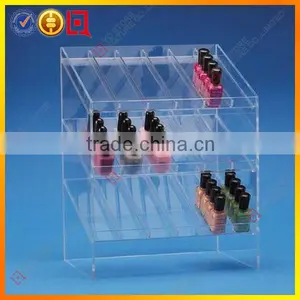 High Quality Acrylic Cosmetic Display Tray for Nail Polish thumbnail-1