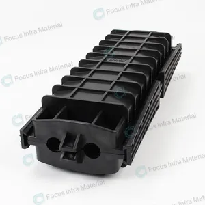2 Inlets 2 Outlets Outdoor Aerial Dome Fiber Optical Splice Closure thumbnail-1
