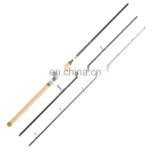 3 Sections Fishing Pole Spinning Rod Carbon Fiber Carp Fishing Rod thumbnail-1
