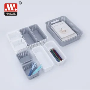 Plastic Storage Basket Cube Bin for Utensils Tray(5pcs) thumbnail-2