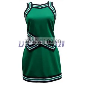 OEM High Quality Good Elasticity Breathable Sublimation Cheer Uniforms thumbnail-5