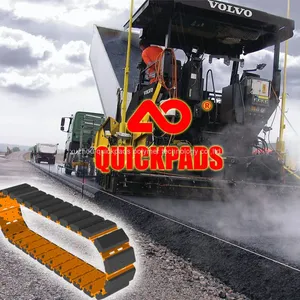 Fast Installation Rubber Track Pads Track Pads Rubber Pads for Paver, Milling Machinery thumbnail-1