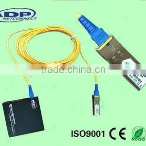 10/100Mbps Single Mode Optical Ethernet Fiber Optic to RJ45 Fiber Media Converter 1310/1550nm SC 20KM thumbnail-5