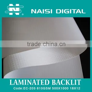 610g Glossy Backlit PVC Flex Banner With Laminated thumbnail-1