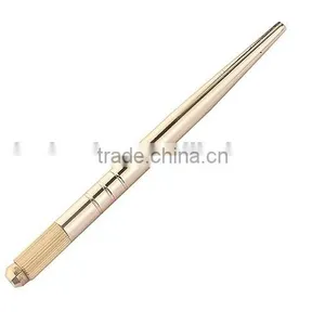 Heavy Gold Eyebrow Tattoo Manual Permanent Makeup Pen thumbnail-1