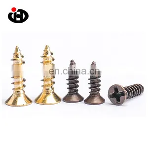 Hot Sale Galvanized 12.9 Gold Cross Countersunk Head Screws thumbnail-5