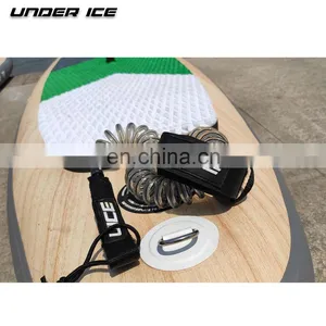 10'6''x32''x6'' Standard Size UICE Nature Grey Wood Design Inflatable Sup Stand Up Paddle Board ISUP Air Board thumbnail-4