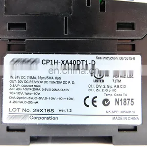 CP1H-XA40DT1-D Input Cpu Module Plc Programmable Controller EtherNet/IP CJ2M CPU33 CP1H Plc Sysmac PLC CPU Module thumbnail-5