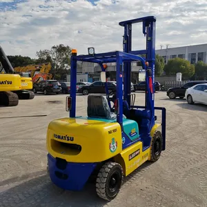 Cost Efficient Spot Product TCM3.5 Ton Solid Tire Used Forklift thumbnail-1