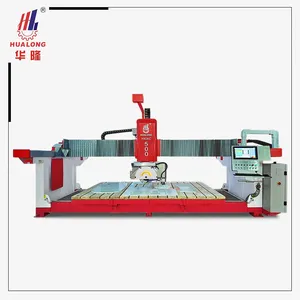 Automatic 5 Axis CNC Bridge Saw Stone Sawing Machine thumbnail-3