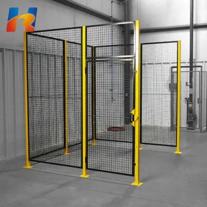 Reliable Workshop Isolation Netting With Metal Fence Design thumbnail-3