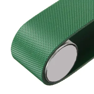 Low Noise Petrol Green PVC Conveyor Belt for Logistics Industry thumbnail-3