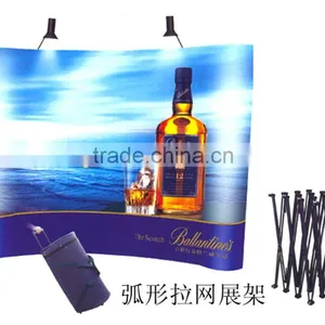 10ft Curve Pop up Stand Trade Show Expo Pop up Display Stand thumbnail-1