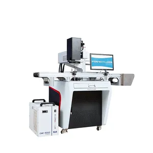 10W Water Cooling UV Laser Engraver With CCD Camera Auto Positioning and Conveyor thumbnail-1
