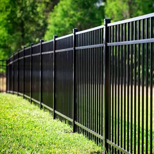 Wrought Iron Garden Fence for Vineyard and Estate Protection thumbnail-1