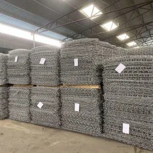 Wallwholesale Gabion Box Hexagonal Gabionwelded Gabion Box Basket for Stone Cage)gabion Fence Wallsgabion Box thumbnail-5