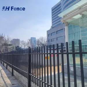 Top-Grade Powder Coated Aluminum Wrought Iron Fence Panels for Longevity thumbnail-3