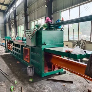 Cardboard Compactor Automatic Paper Cardboard Waste Pet Baler Baling Press thumbnail-2