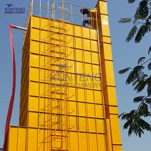 Vertical Grain Cereal Dryer Wheat Buckwheat Dehydration Machine Hot Air Circulation Grain Cereal Drying Tower thumbnail-2