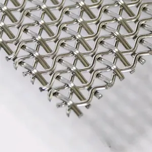 Decorative Curtain Wall Mesh for Architectural Facade Design thumbnail-2