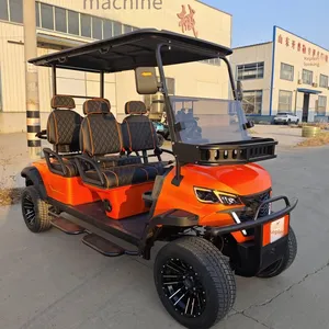 New kc Four-seater Electric Golf Cart, Direct Factory for Export, Quality Guaranteed, Customizable at Will thumbnail-3