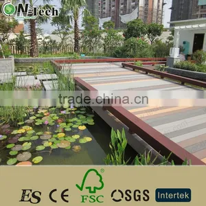 Solid Wpc Decking for Outdoor Decoration Composite Weather Resistance thumbnail-3