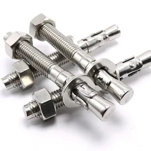 Anchor Bolt for Infrastructure Projects Concrete Foundation Yellow Zinc Plated Standard Thread Full Sizes Factory Direct thumbnail-2