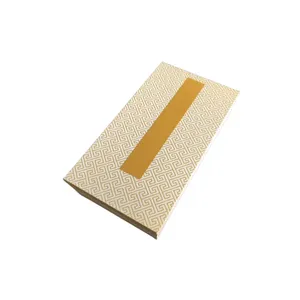 22*300cm Xuan Paper Hand Scroll for Painting Calligraphy Artwork Golden Color Fret Fine Linen Cambric Box Gift Package Set thumbnail-2