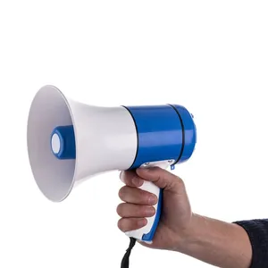 30W Electric Rechargeable Handheld Megaphone Portable Speaker With Bluetooth USB TF Card Port thumbnail-3