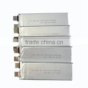 Rechargeable Lithium Polymer Lipo Battery 5200mAh 3.7V thumbnail-4