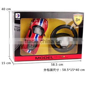 1:14 High Imitation RC Model Racing Car With Steering Wheel With Light and Music, Top Racing rc Car, High Speed Imperial Racing thumbnail-6