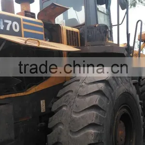 WA470 Wheel Loader Used Condition WA470 5t Wheel Loader Second Hand Wheel Moving Type WA470 Wheel Loader for Sale thumbnail-1