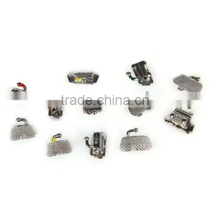 Dental Supplies Lingual Brackets Orthodontic Buccal Tubes Bondable / Weldable 0.018"/0.022" Orthodontic Buccal Tube thumbnail-1