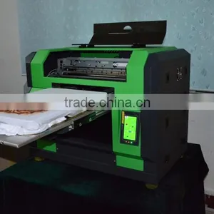a3 a4 Printing Size T Shirt Printer With Dx5 Head 1440dpi Cmyk and White Colors thumbnail-4