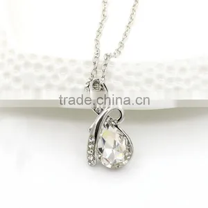 Angel Tears Girls Jewelry Wholesale Crystal Drop Necklace thumbnail-3