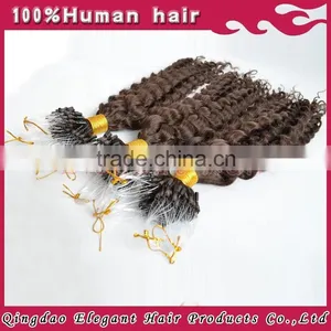 2015 Hot Sales Kinky Curly Micro Loop Hair Extension ,brazilian Human Hair Wholesale thumbnail-3