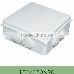 150*150*70 Waterproof Junction Box(ABS Waterproof Cable Junction Box) thumbnail-1