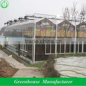 Glass Commercial Greenhouse for Sale thumbnail-1