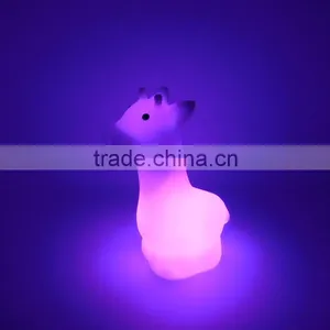 New Design Giraffe Roto Casting Led Light Vinyl Toy thumbnail-4