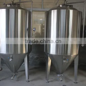 High Quality Beer Brew Plant , Best Fermentation Tank Beer Making Machine thumbnail-1