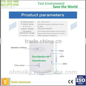Professional Produced by Ohmeka Indoor Mice Repeller, Electric Mosquito Killer and Transonic Pest Repeller thumbnail-4