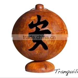 Metal Sphere Fire Pit Ball thumbnail-5