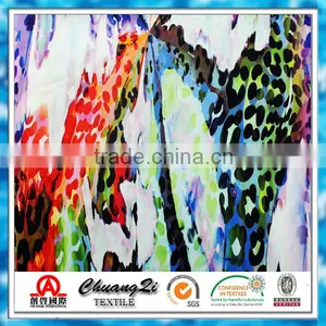 Smooth and Soft Leopard Printed Rayon Fabric thumbnail-3