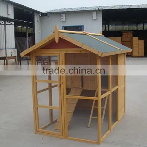 Outdoor Wooden Chicken House Parts thumbnail-2