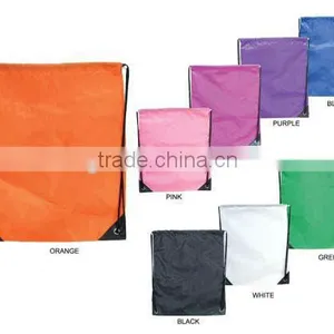 Small Plain Drawstring Bag thumbnail-1