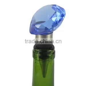 Diamond Crystal Bottle Wine Stoppers thumbnail-3